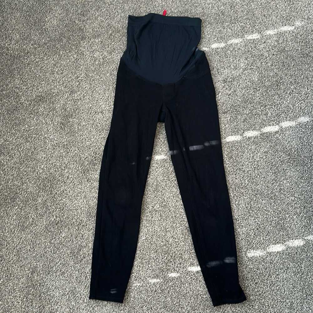 Spanx Maternity black jeans!